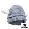 Knitted Viking Helmet Hat – Child Size
