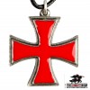 Knights Templar Pendant - Red Cross