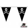 Skull & Crossbones Bunting Pirate - 20 metre